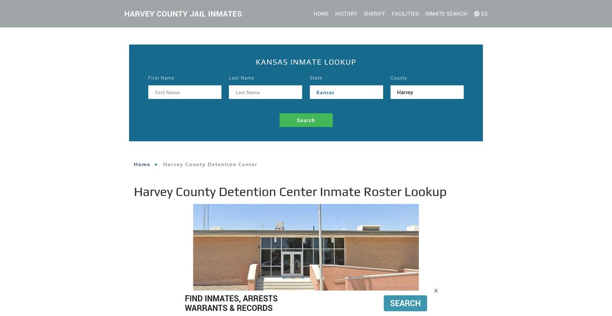 Preview of harveyjailroster.org