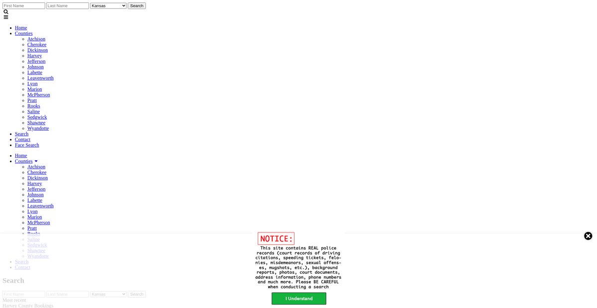 Preview of kansas.arrests.org