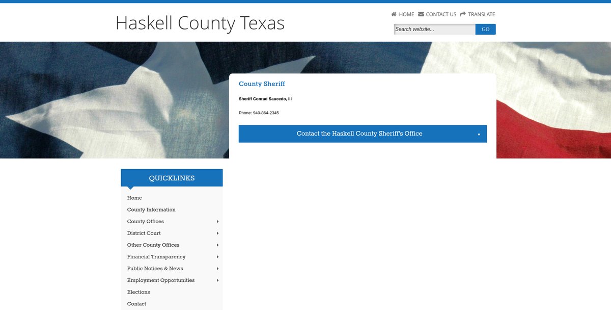 Preview of haskellcountytx.gov