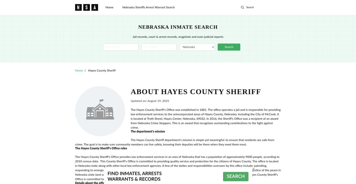 Preview of nesheriffsassoc.org