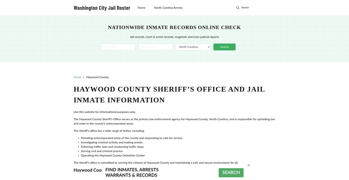 Preview of washington-nc.com