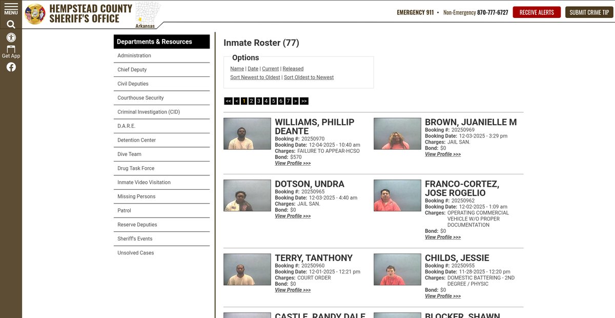 Preview of hempsteadcountysheriff.org