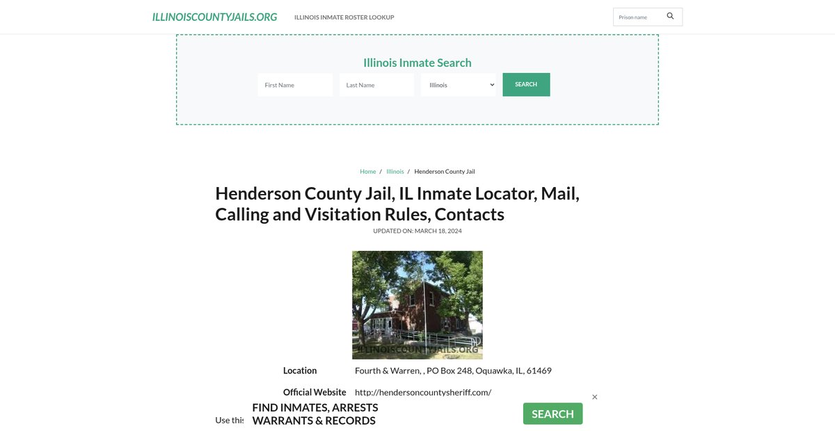 Preview of illinoiscountyjails.org