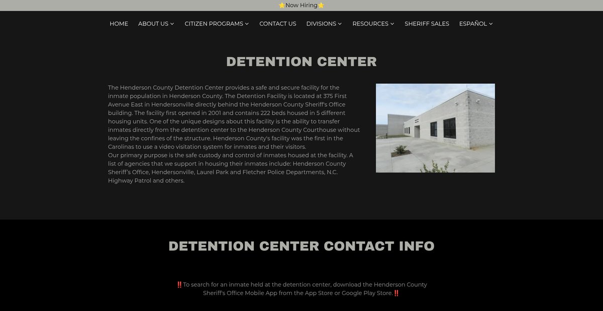 Preview of sheriffhendersoncounty.com