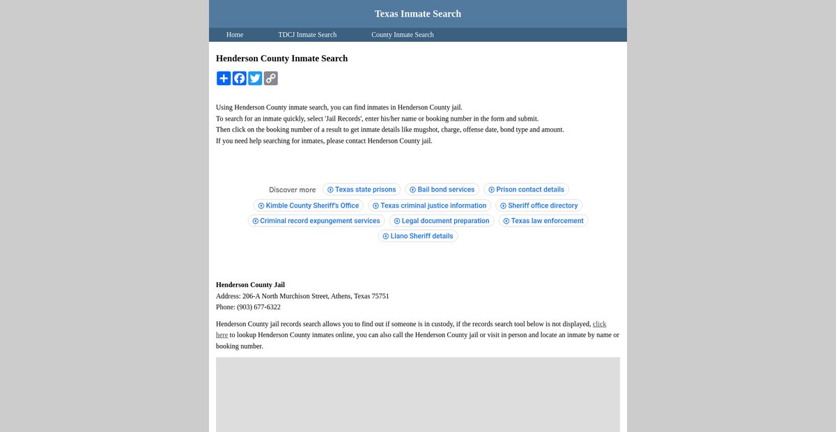 Preview of inmatesearchtexas.org