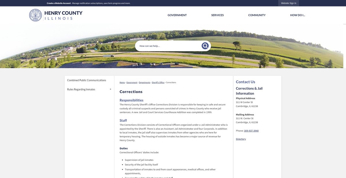 Preview of henrycty.com