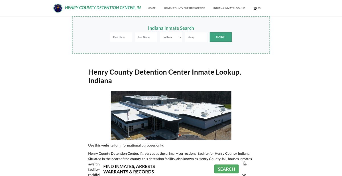 Preview of henrycountydetentionin.org