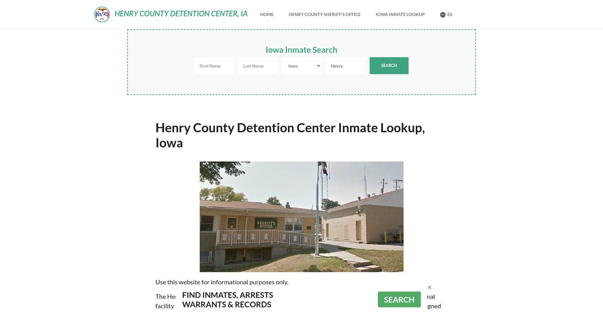 Preview of henrycountydetentionia.org