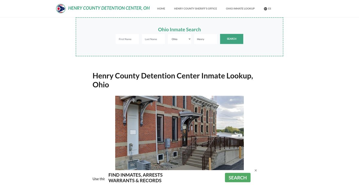 Preview of henrycountydetentionoh.org
