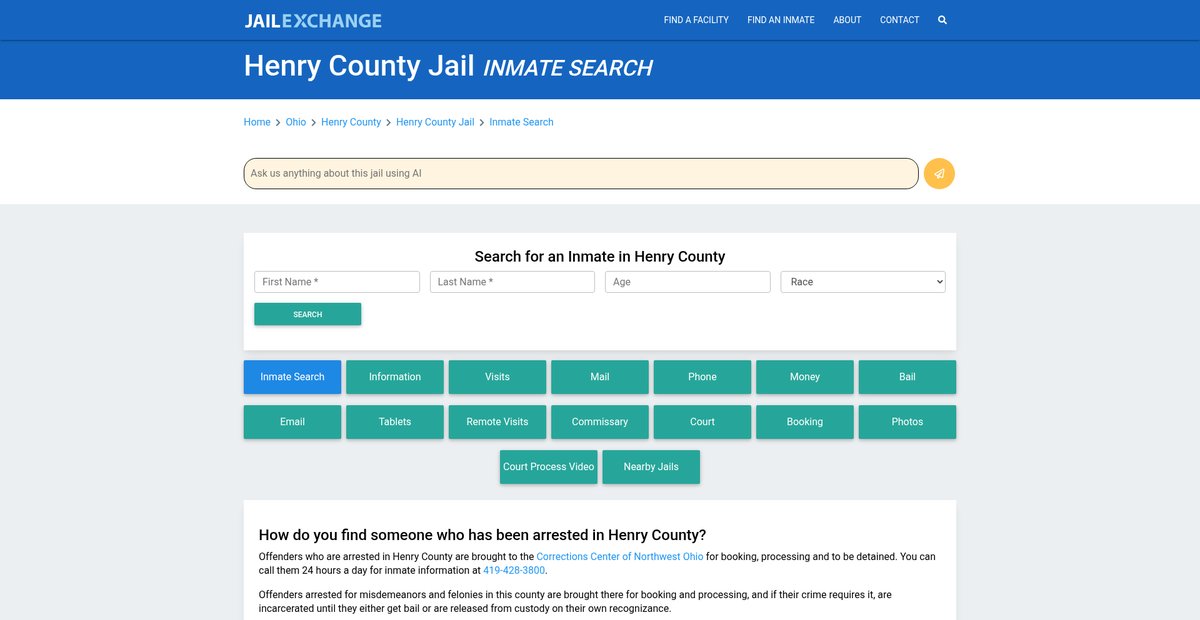 Preview of jailexchange.com