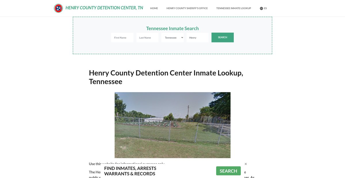 Preview of henrycountydetentiontn.org