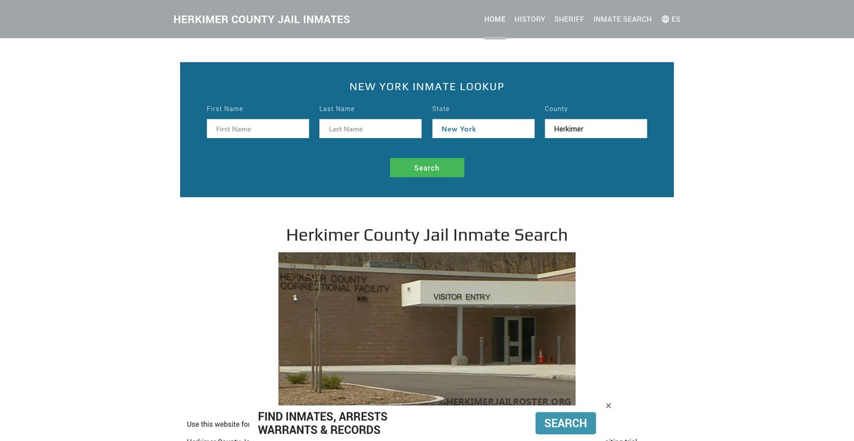 Preview of herkimerjailroster.org