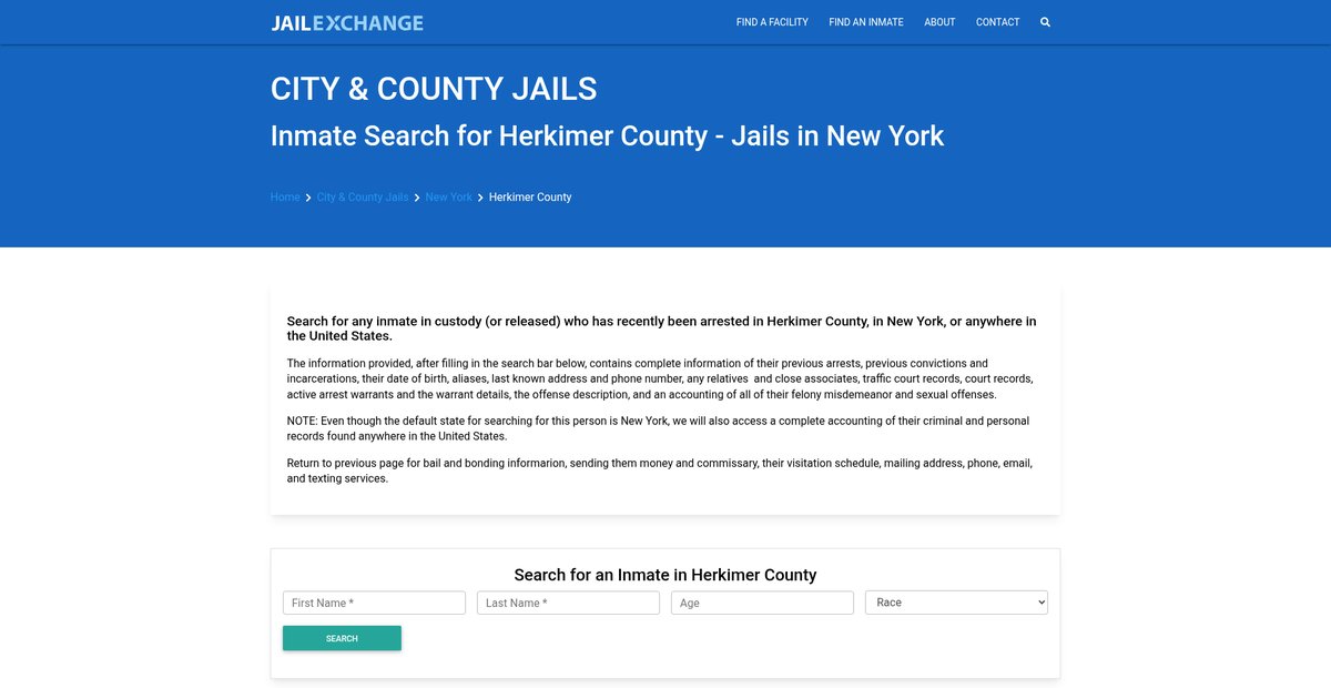 Preview of jailexchange.com