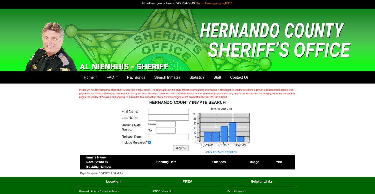 Preview of hernandosheriff.org