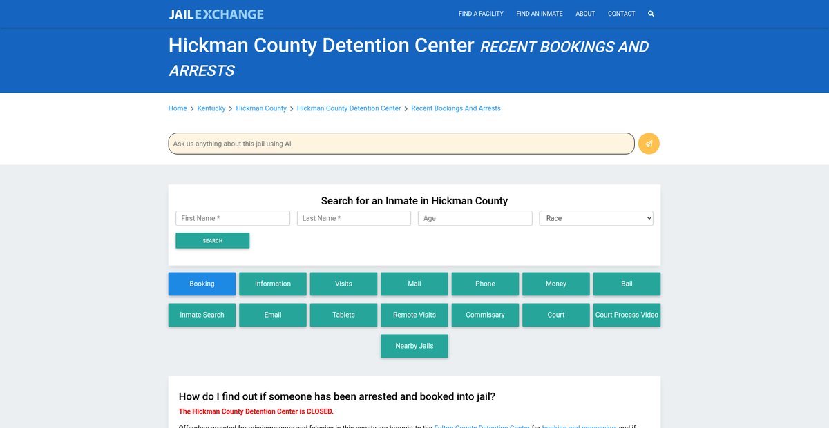 Preview of jailexchange.com