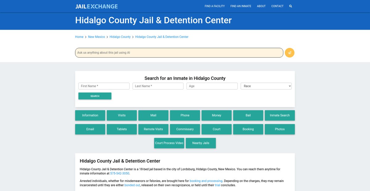 Preview of jailexchange.com