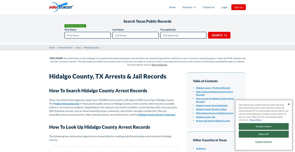 Preview of infotracer.com