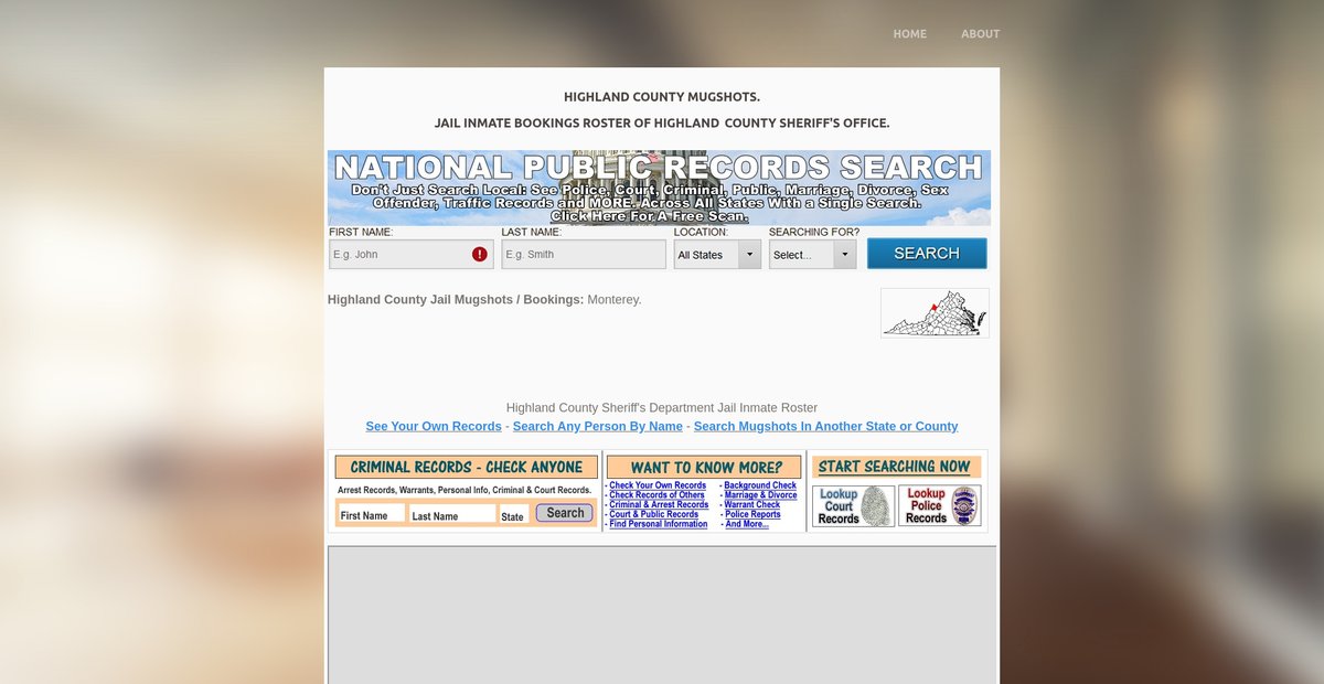 Preview of freepeoplescan.com