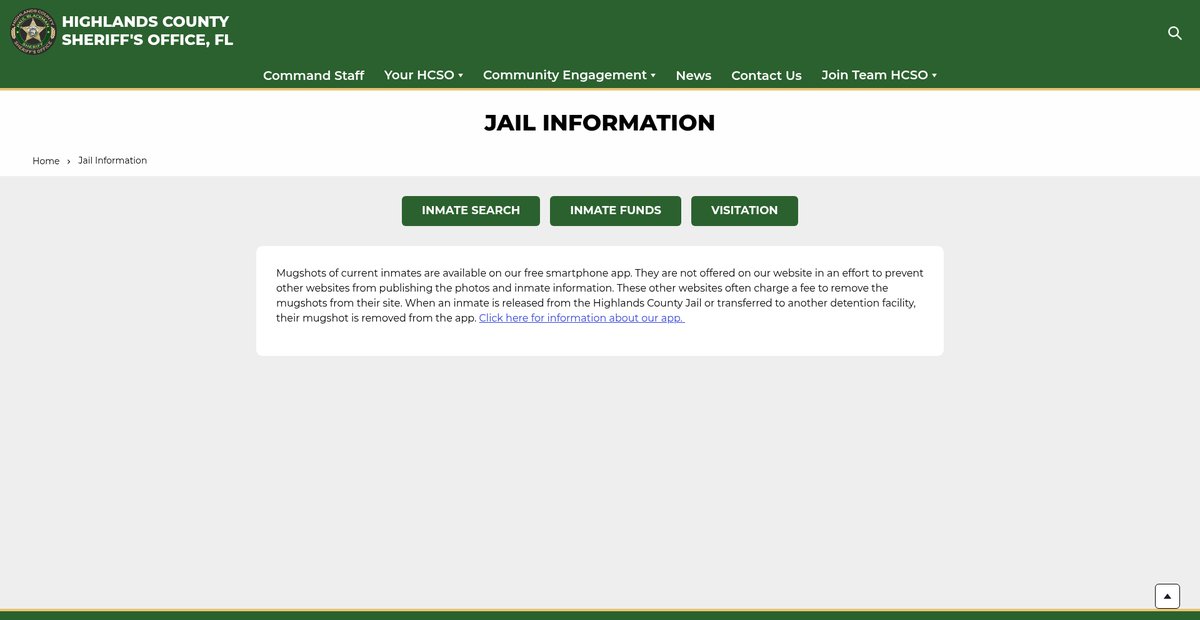 Preview of highlandssheriff.gov