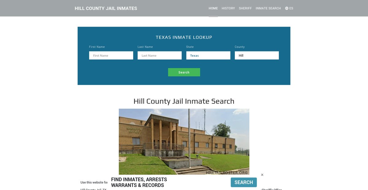 Preview of hilljailroster.org