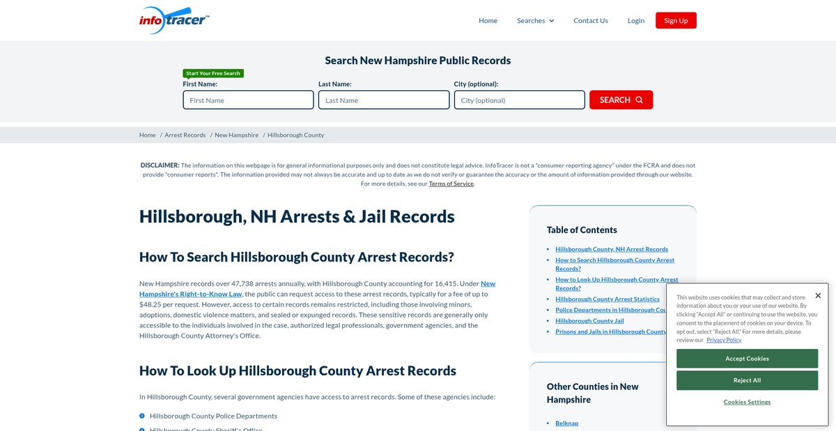 Preview of infotracer.com
