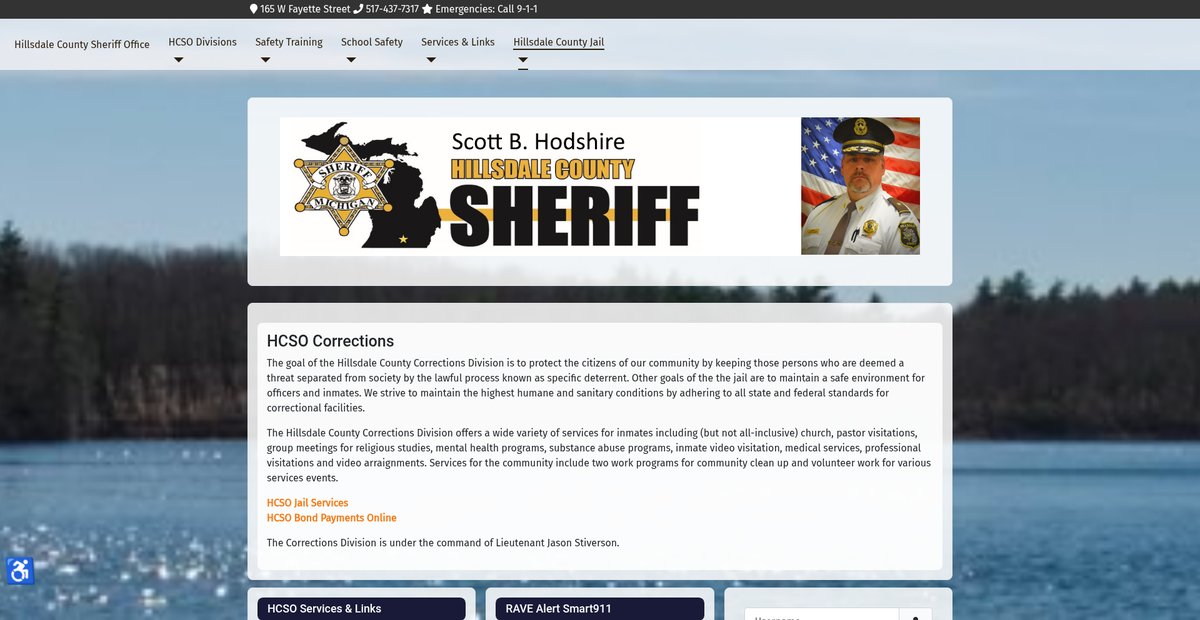 Preview of co.hillsdale.mi.us