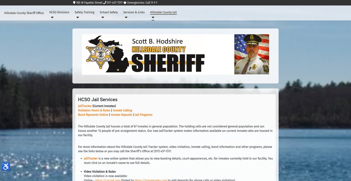 Preview of co.hillsdale.mi.us