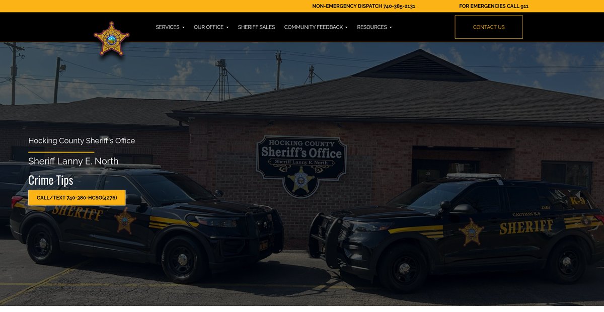 Preview of hockingsheriff.org