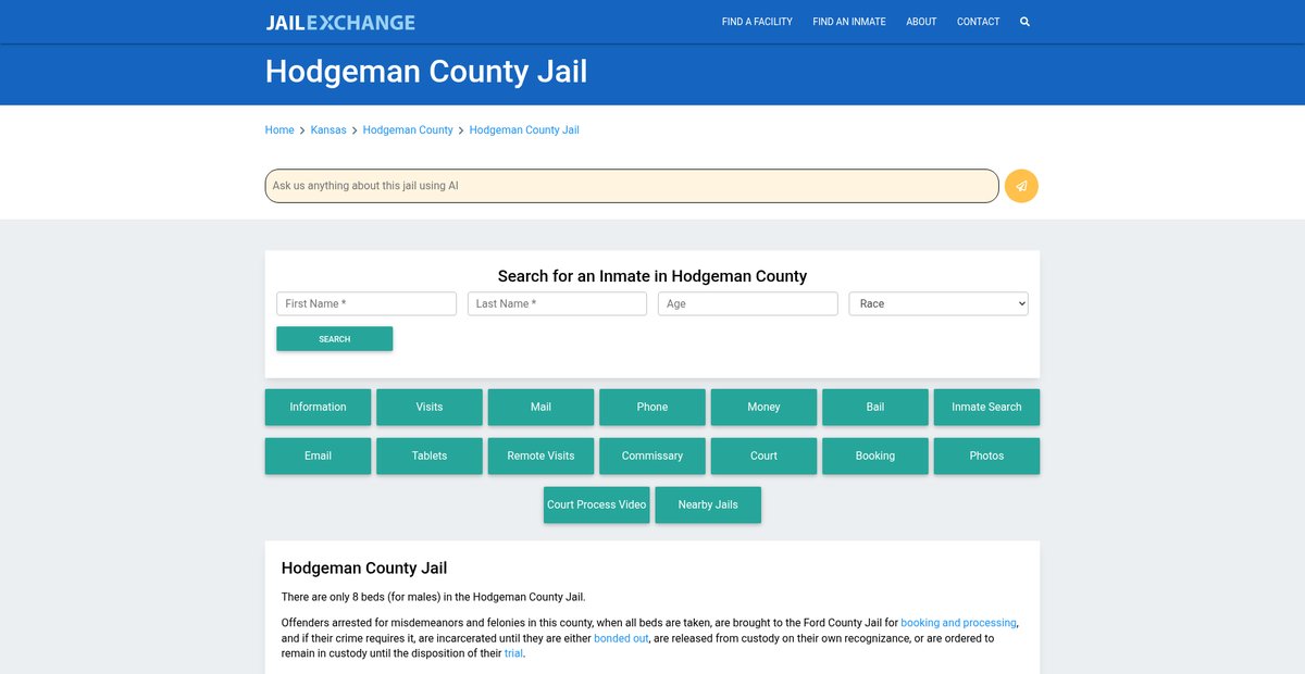 Preview of jailexchange.com