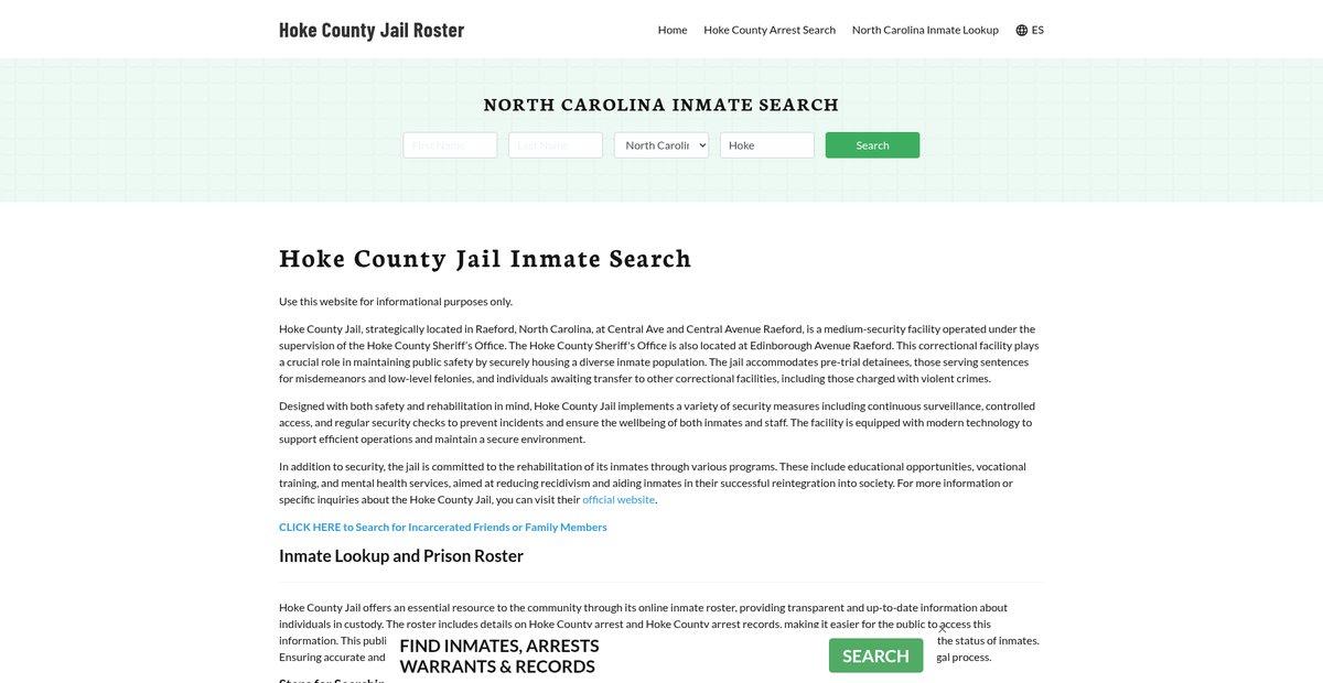 Preview of hokecountyjail.org