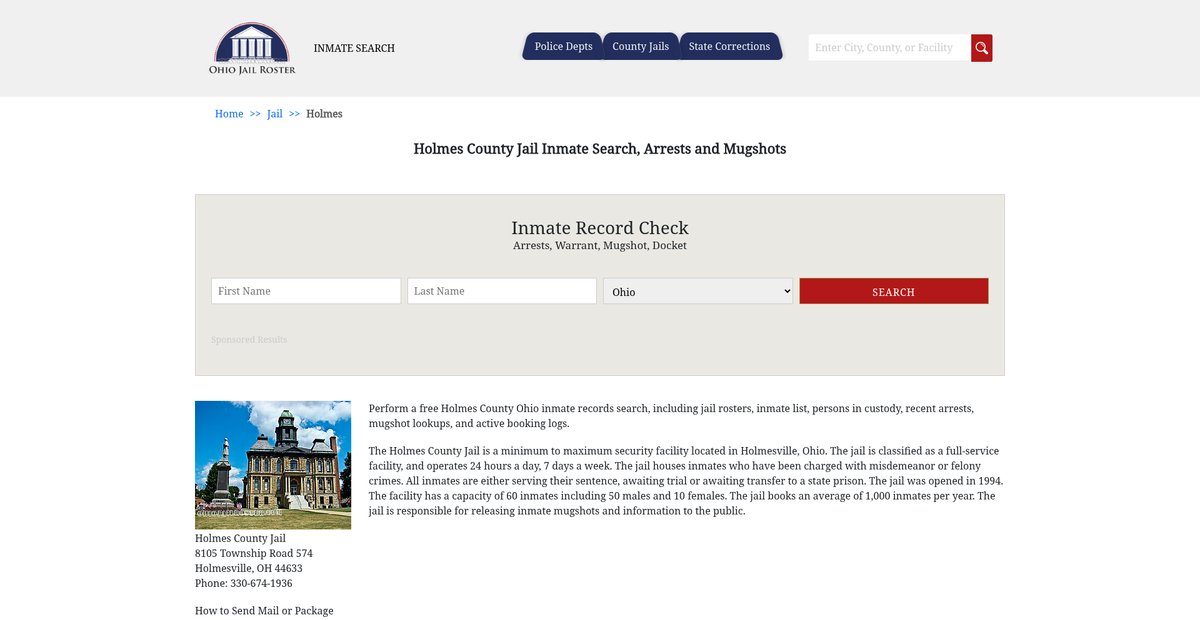 Preview of ohiojailroster.com