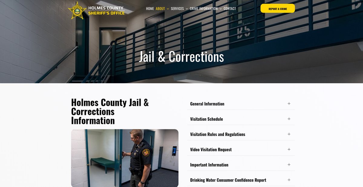 Preview of holmescountysheriff.org