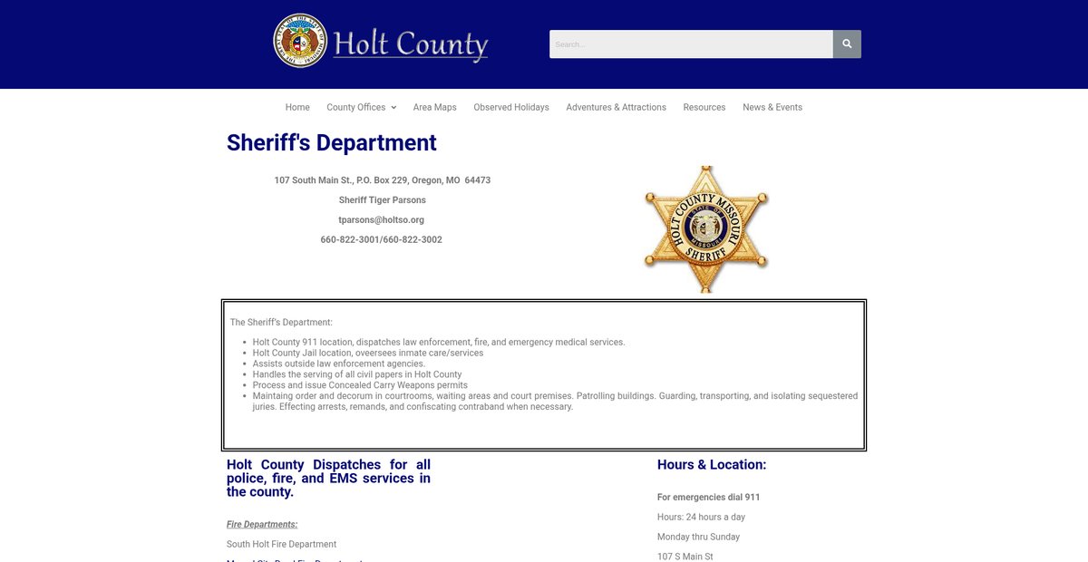 Preview of holtcounty.org