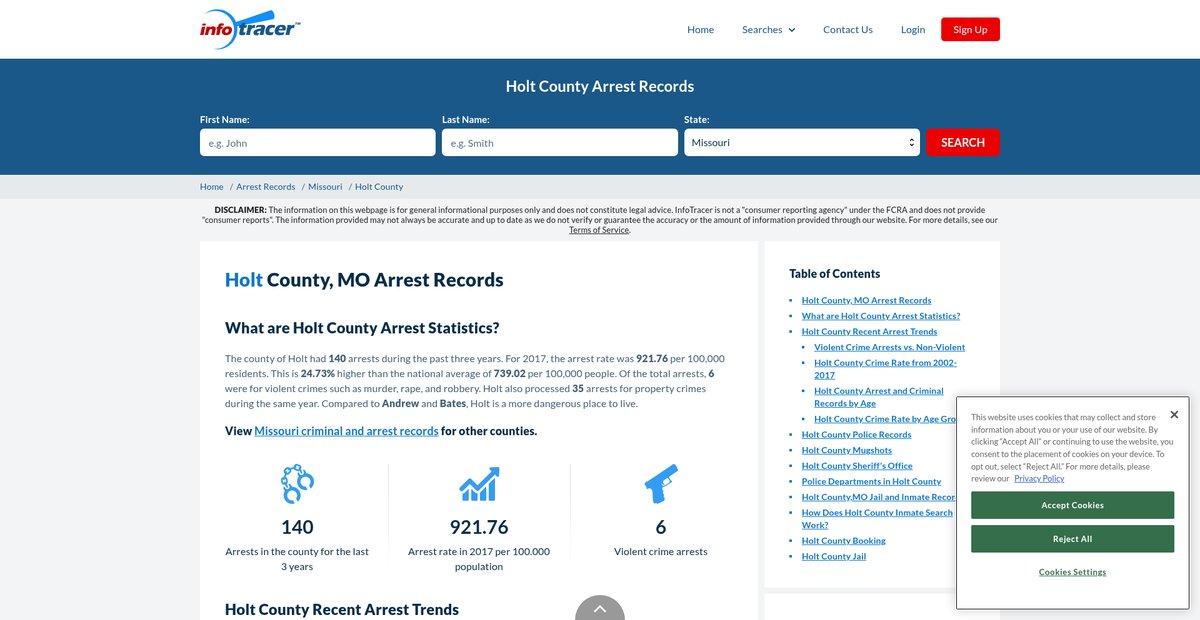 Preview of infotracer.com