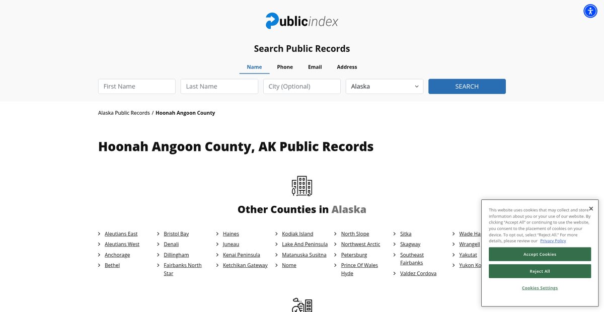 Preview of alaska.thepublicindex.org