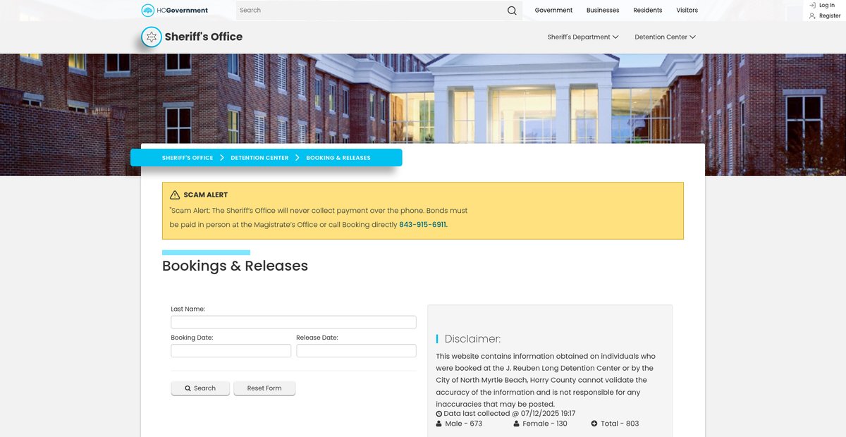 Preview of horrycountysc.gov