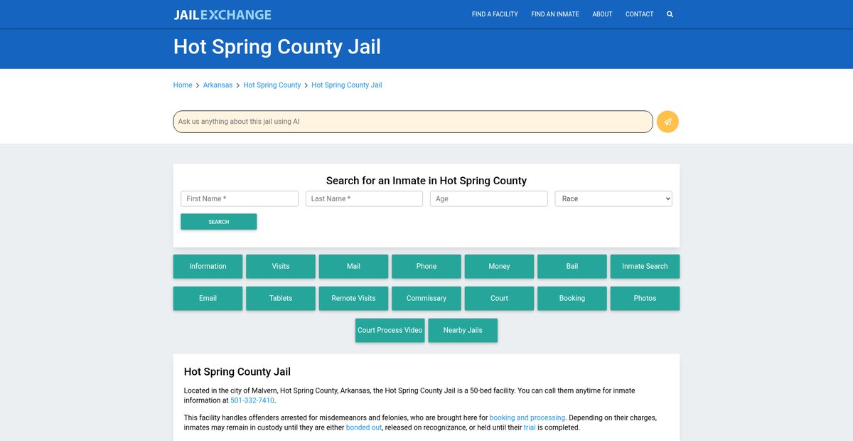 Preview of jailexchange.com