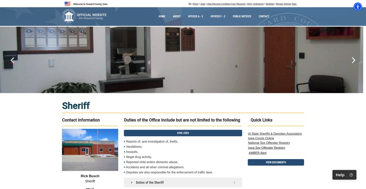 Preview of howardcounty.iowa.gov