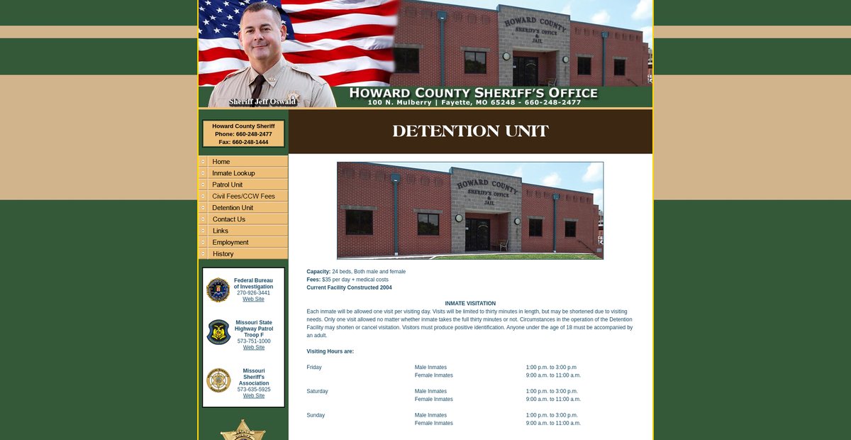Preview of hocomosheriff.com
