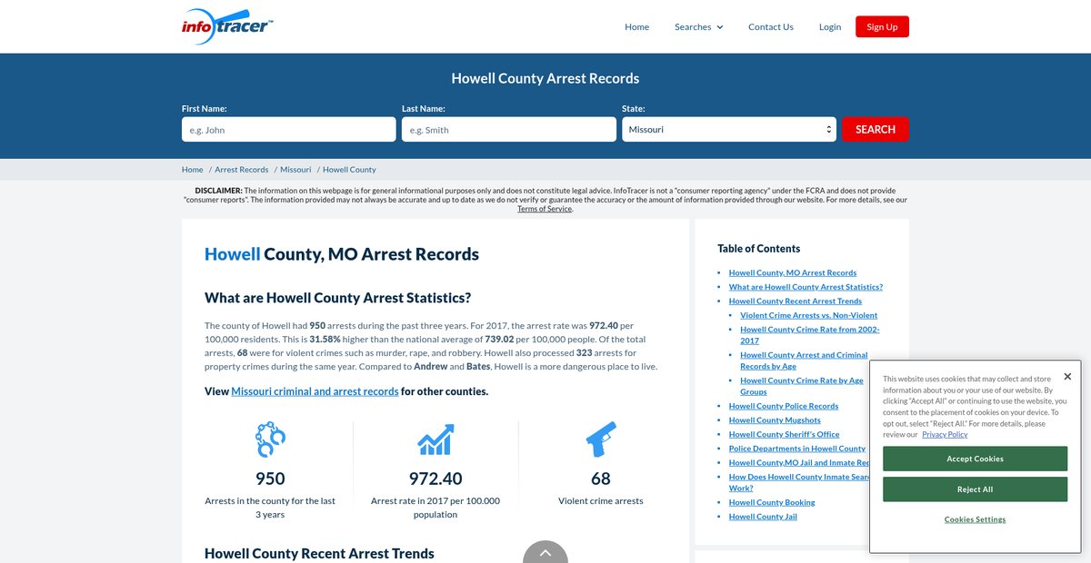 Preview of infotracer.com