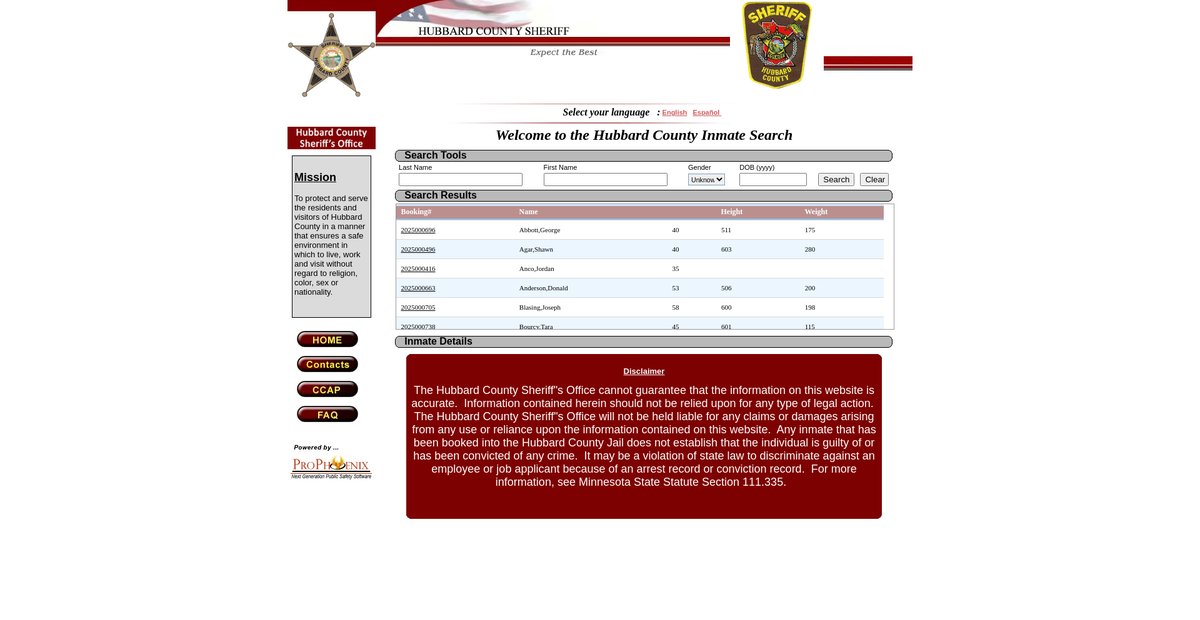 Preview of prophoenix.co.hubbard.mn.us