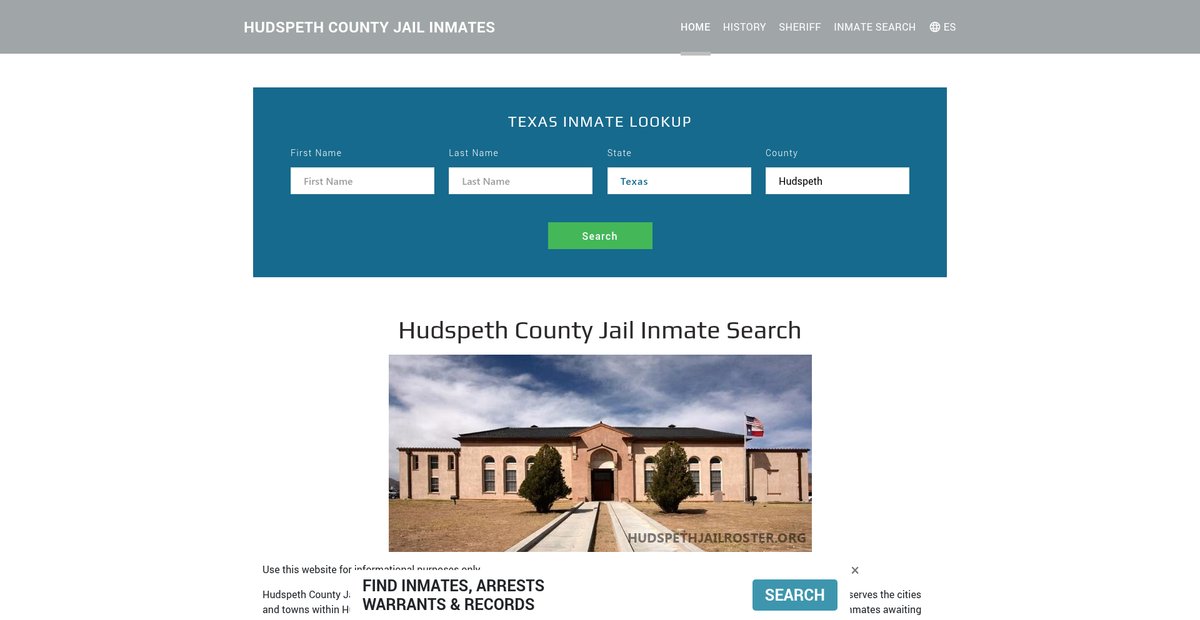 Preview of hudspethjailroster.org