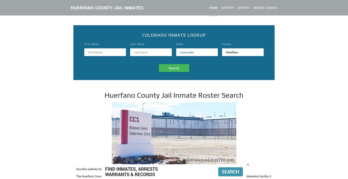 Preview of huerfanojailroster.org