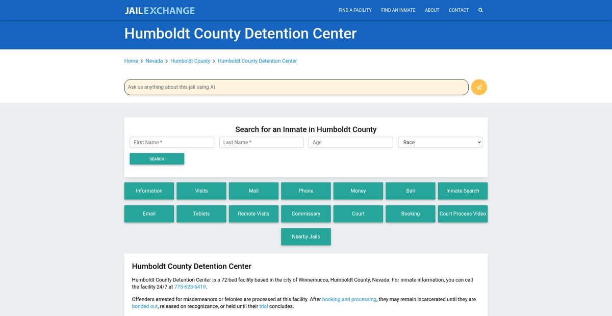 Preview of jailexchange.com