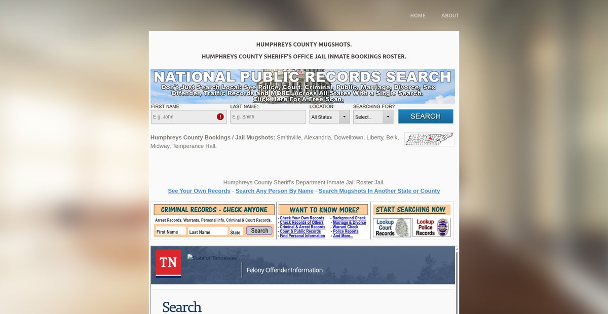 Preview of freepeoplescan.com