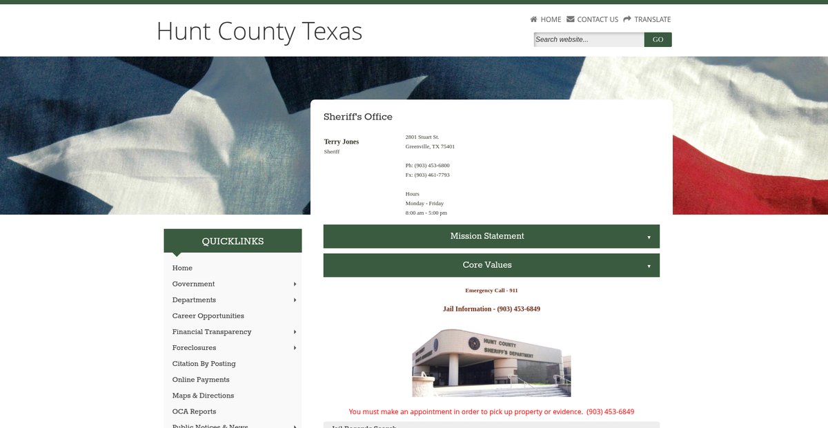 Preview of huntcounty.net