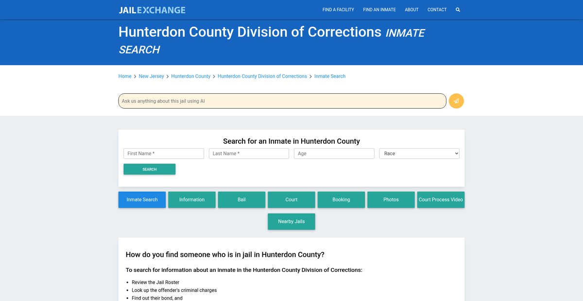 Preview of jailexchange.com