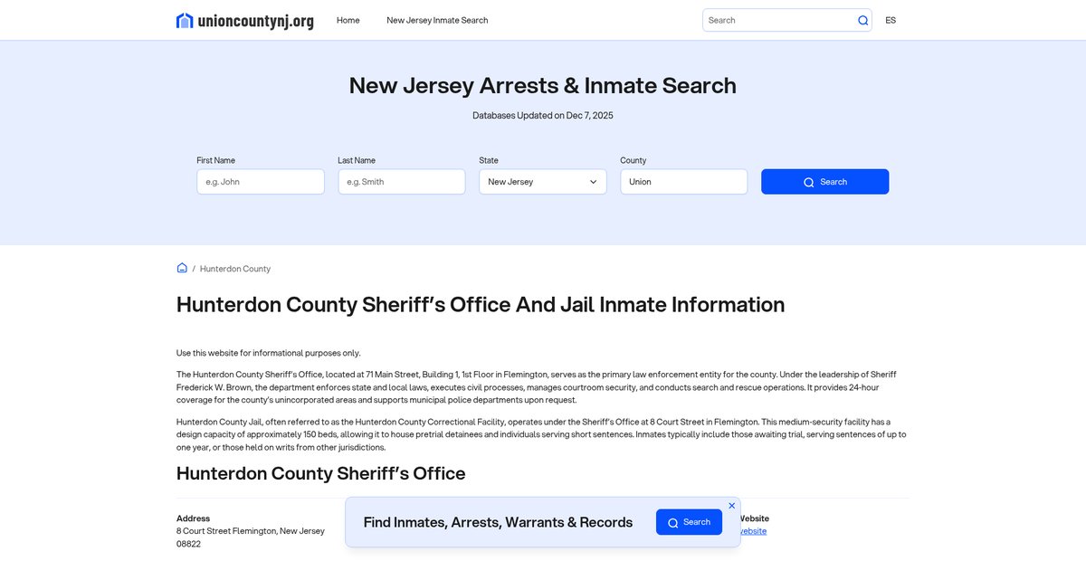Preview of unioncountynj.org