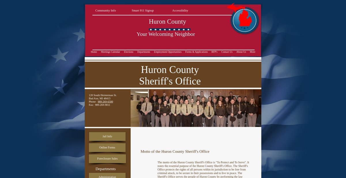 Preview of co.huron.mi.us