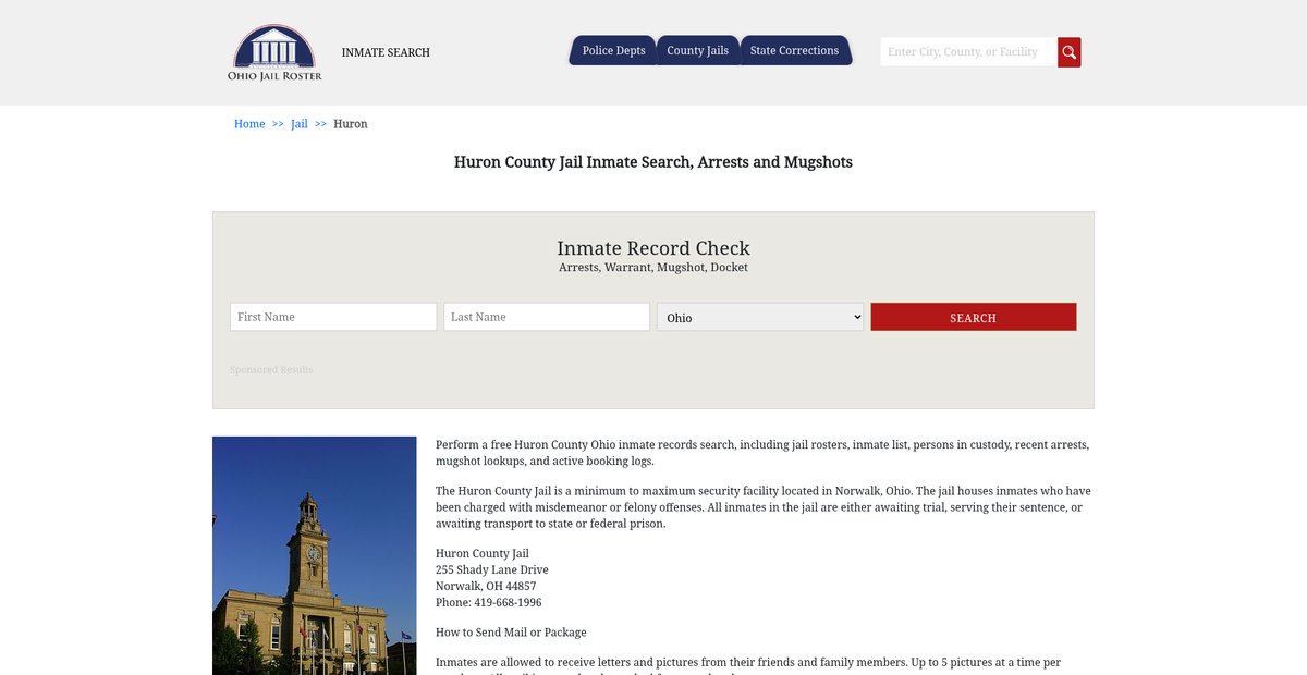 Preview of ohiojailroster.com